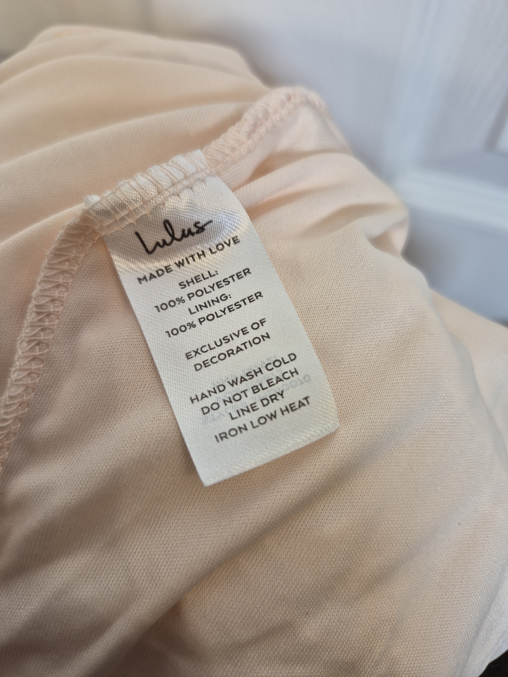 NWT Lulus Briarwood Blush Pink Lace Ruffled Midi Dress Cottagecore Wedding Guest - Picture 9 of 9